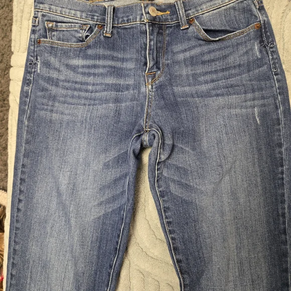 Lucky Brand Women's Blue Denim Jeans Size 8 Sophia Straight 8/29 Long - Picture 4 of 6